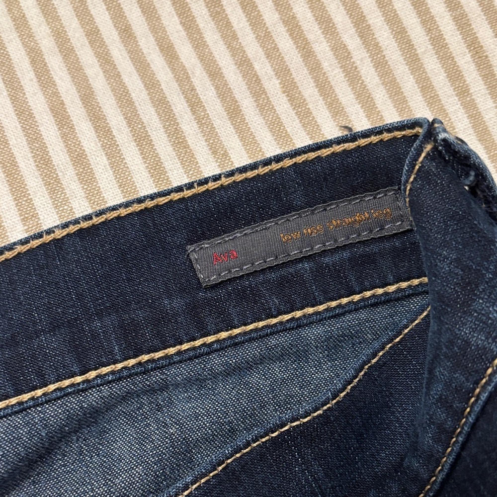 Citizens Of Humanity Ava Low Rise Straight Leg Jeans - Picture 3 of 7